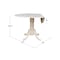 International Concepts Square Dual Drop Leaf Table, 42 in, Unfinished, 42 W, 42 L, 29.75 in H, Wood, Unfinished T-42DP - alternate 5